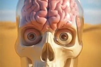 create dr data style ai skeleton animation shorts