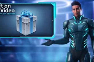 make custom ai video gifts for black friday, cyber monday, holiday video message