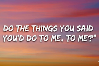 be your expert lyrics video maker