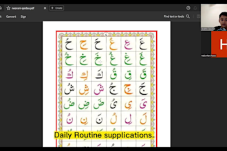 teach quran reading with tajweed and correct pronunciation