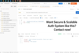 integrate secure node js jwt authentication api