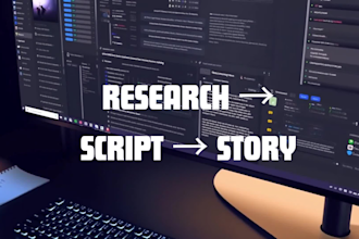 turn simple topics into compelling youtube stories
