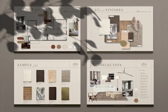 design canva business branding mood board style guide brand identity