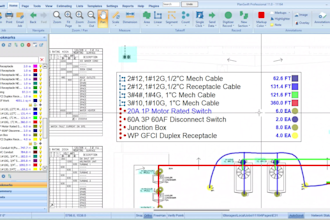 do boq drawings specifications takeoff excel wiring conduit