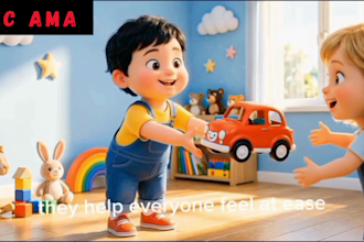 make engaging ai video art and 3d animated kids cartoons