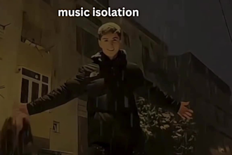 do music isolation in 1 hour