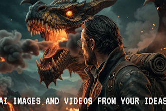 create ai images and videos from your ideas and prompts