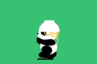 create custom mascot rive animation , lottie in json using state machine