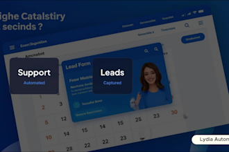 build a custom ai chatbot for website, customer support, and lead capture