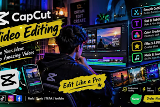 do professional capcut video editing