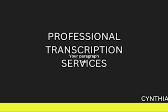 accurately transcribe your audio, video or handwritten notes into text
