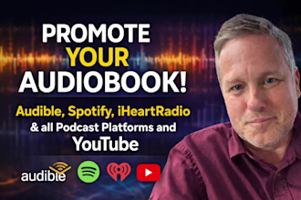 promote and advertise your audiobook amazon kindle audiobook