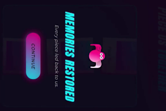 create modern flutter app UI screens and animations