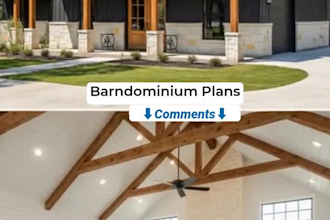 be your architect for barndominium plan and pole barn house for city permit