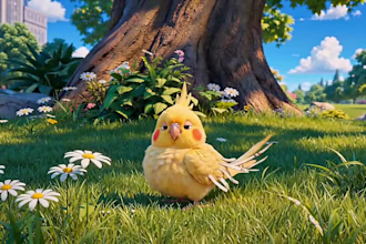ai cartoon 3d ai cartoon animation video with educational content