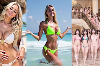 do realistic ai influencer with consistent photos and videos
