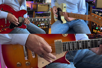 record guitar tracks for your song