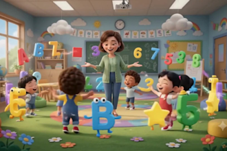create animated  kids songs nursery rhymes educational video kids animation