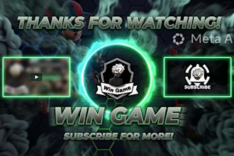 design high quality custom gaming thumbnails for youtube