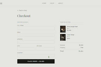 design a high converting one page website or landing page