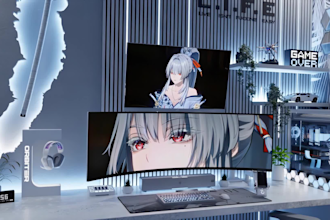 design your gaming room, streaming room, home office