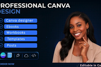 design canva ebook social media templates professionally