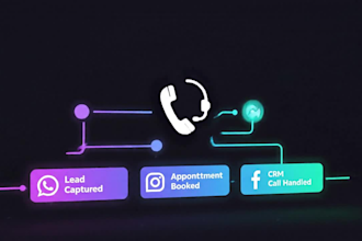 build ai chatbots, voice bots, and automation workflows for your business