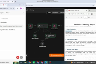 develop ai voice agent with CRM automation for business
