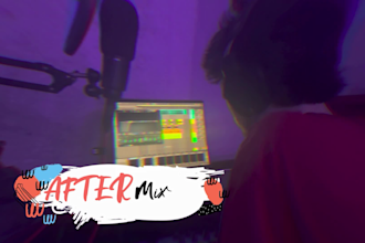 mix and master your vocals on a track