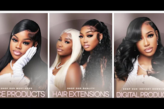 hair extension website hair extension shopify store hair extension website