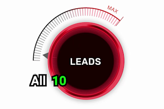 do b2b lead generation, web research and email list building