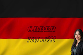 proofread and edit your german and english manuscripts
