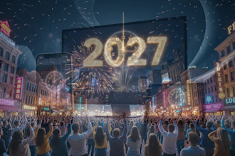 create happy new year ai videos and animations