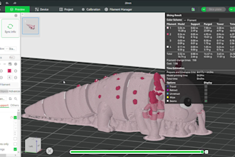 create articulated flexi toys and designs for 3d printing