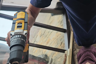 do video with handcrafting things using different tools