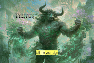 create a custom zodiac elemental portrait
