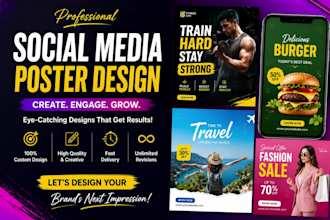 design ai social media posters banners and yt thumbnails