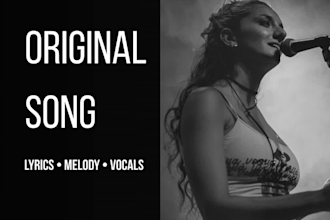 write a topline melody and lyrics for your song