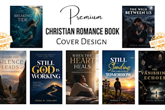 design a premium historical romance, paranormal romance book cover