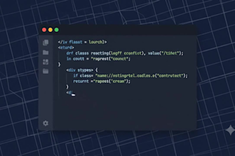 custom react and node js website for your business