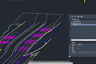 create topographic and as built survey drawings from point cloud