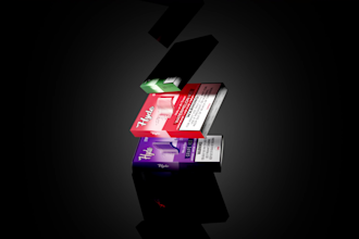 create 3d product renders and ecommerce product images