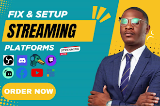 setup obs studio for streaming and live streaming