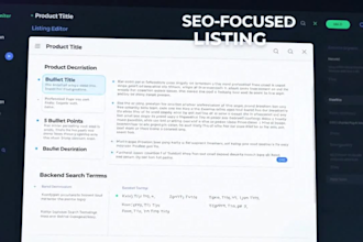 create and optimize your amazon private label product listing
