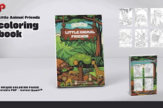 create coloring book pages