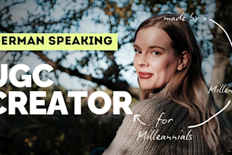 create high converting german ugc videos as a millennial