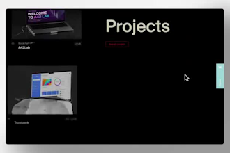 create 3d animated webflow website with spline, gsap, webgl and scroll animation