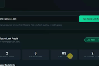 build a custom SEO audit tool with backlink and spam checker
