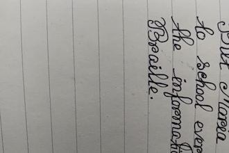 write anything with my beautiful handwriting