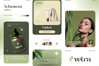design logo and full branding kit with brand identity